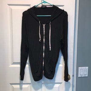 Brandy Melville Kassidy zip up hoodie